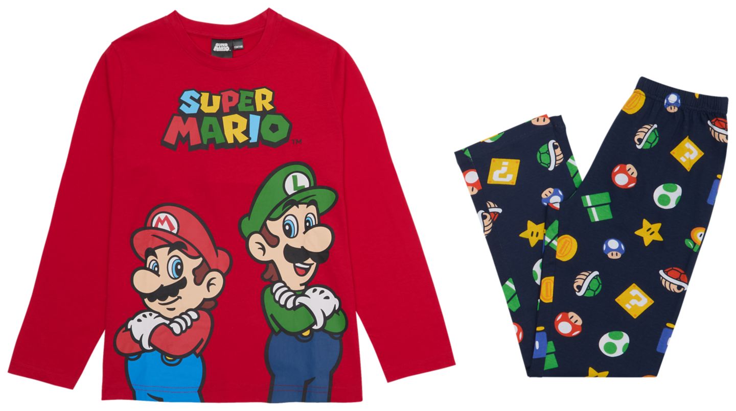 Детска пижама 110 - 152 (SUPER MARIO / SQUISHMELLOW)