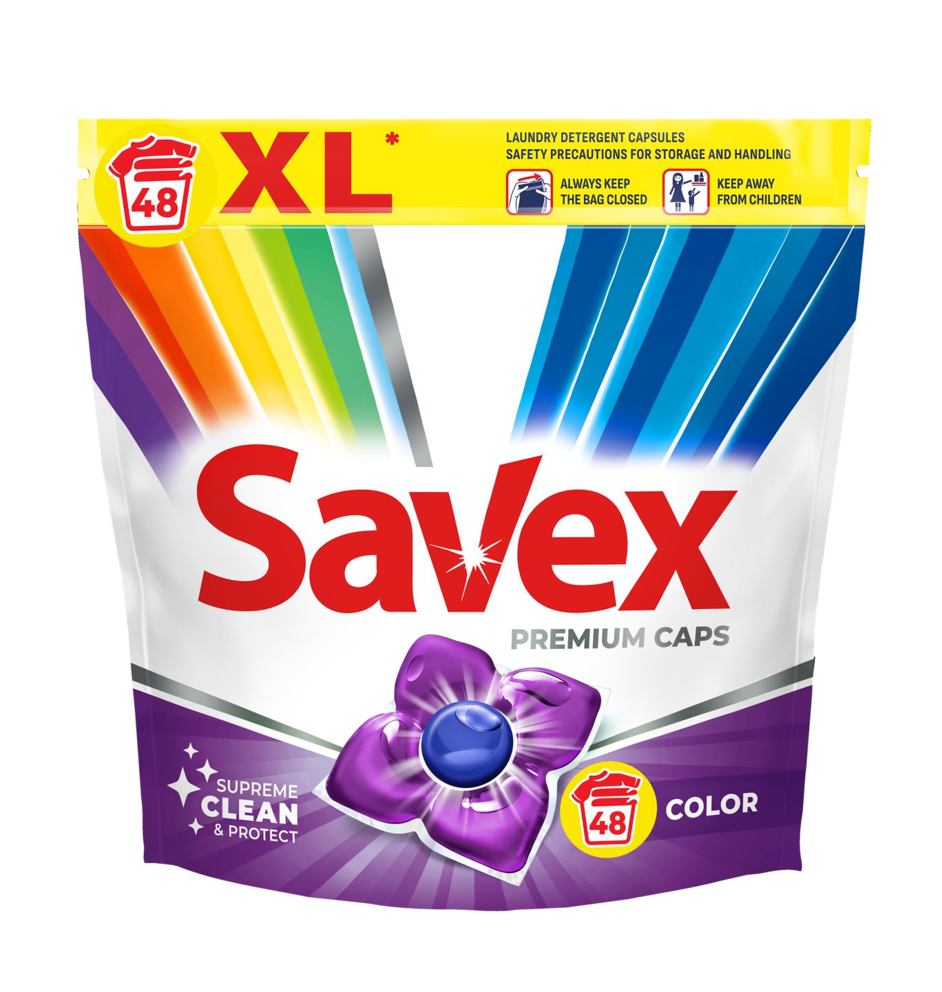 Капсули 42/48 пранета различни видове (SAVEX)