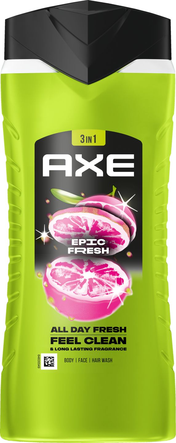 Душ гел различни аромати (AXE)