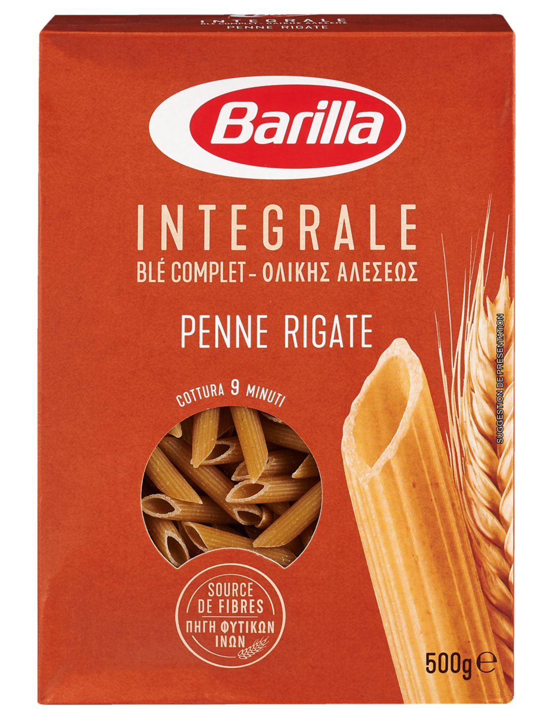 Пене Ригате пълнозърнести (BARILLA)