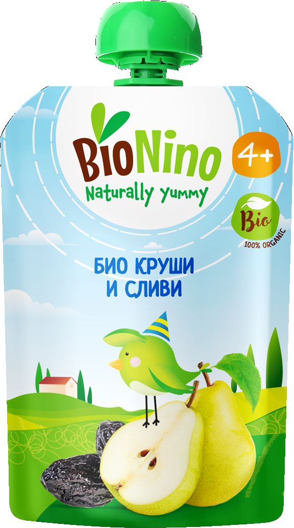 Плодово пюре пауч (BioNino)