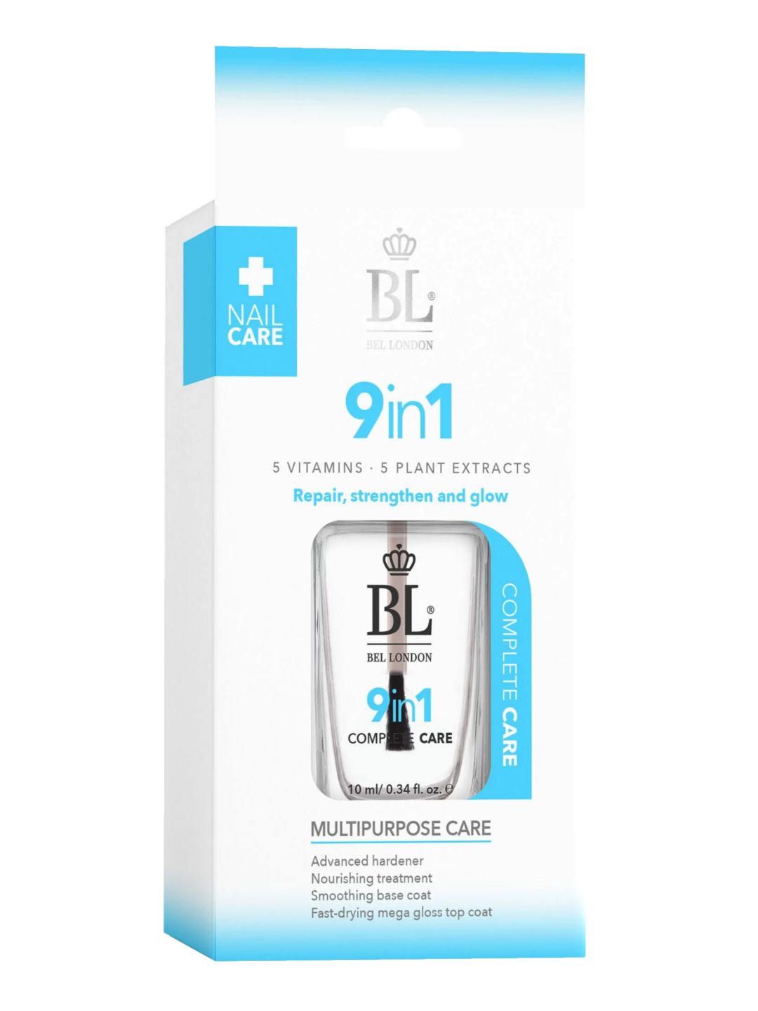 Заздравяване на нокти Complete Care 9 in 1 (BEL London)
