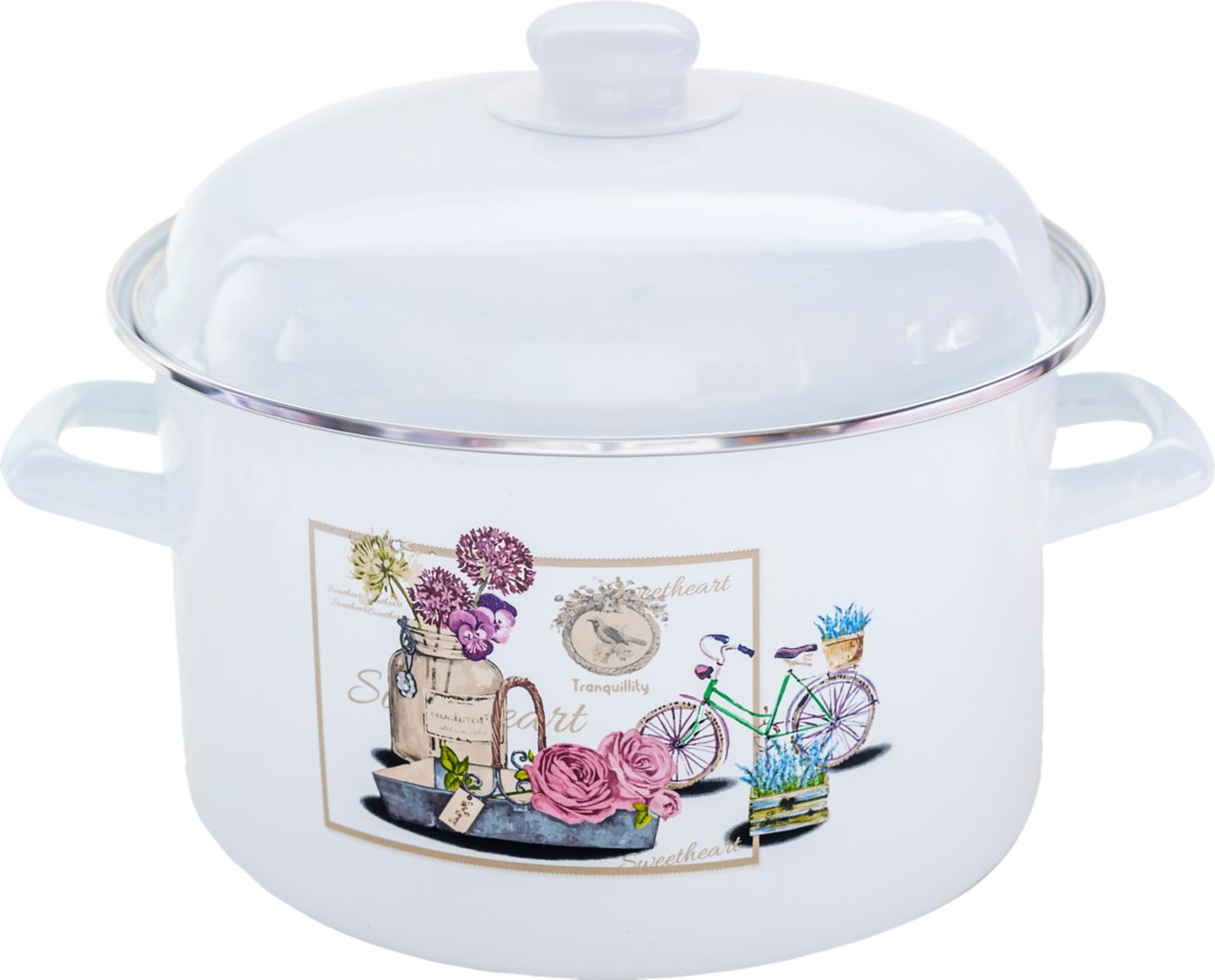 Тенджера Emalika Romance 5,7 л (BRIO)