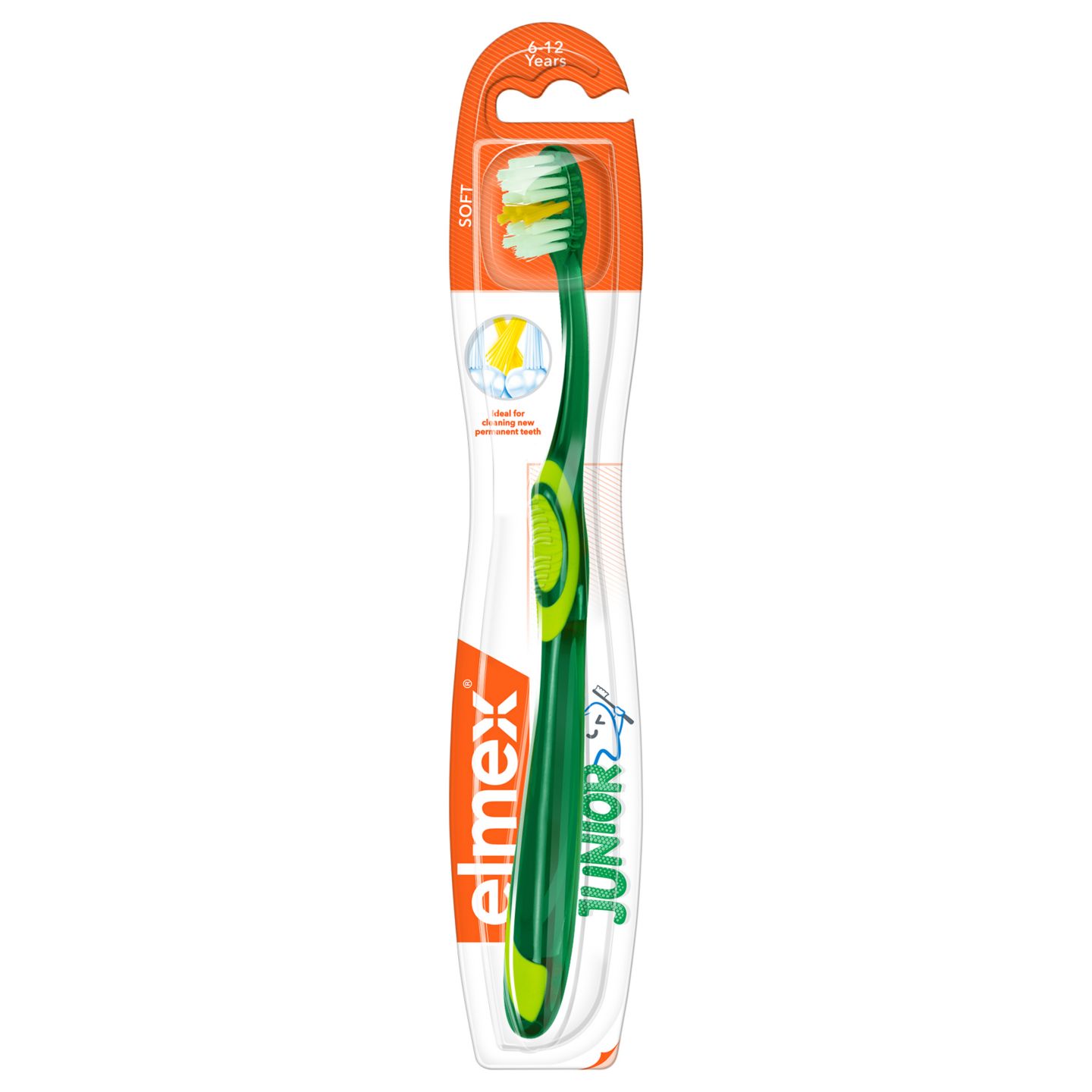 Четка за зъби Junior 6 - 12 г (Elmex)