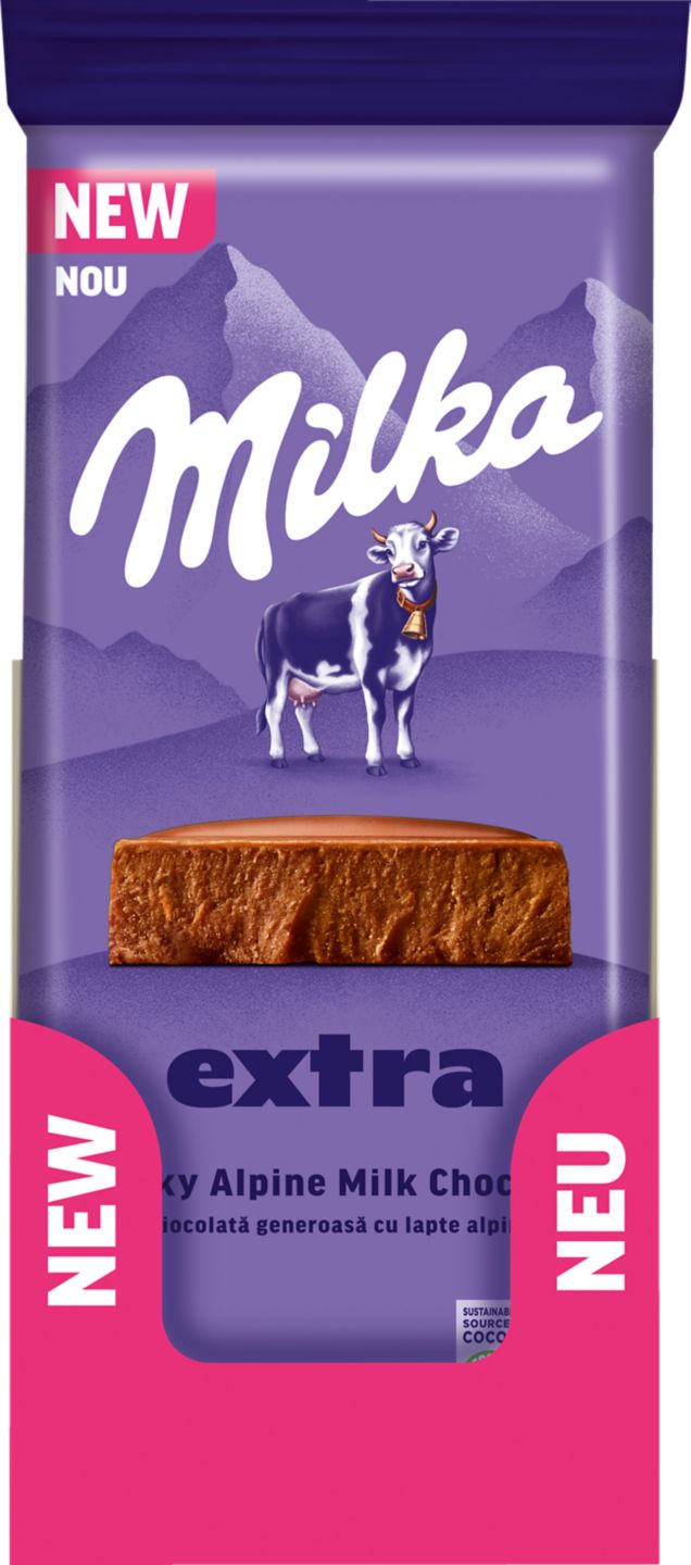 Mлечен шоколад различни видове (MILKA)