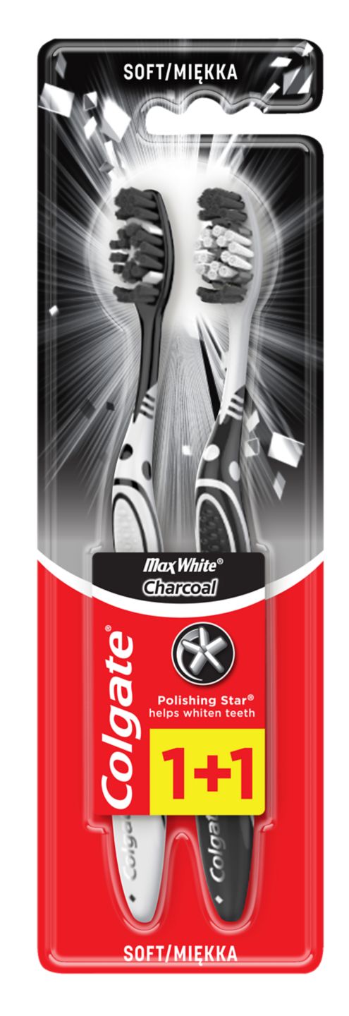 Четка за зъби Max White Charcoal (Colgate)