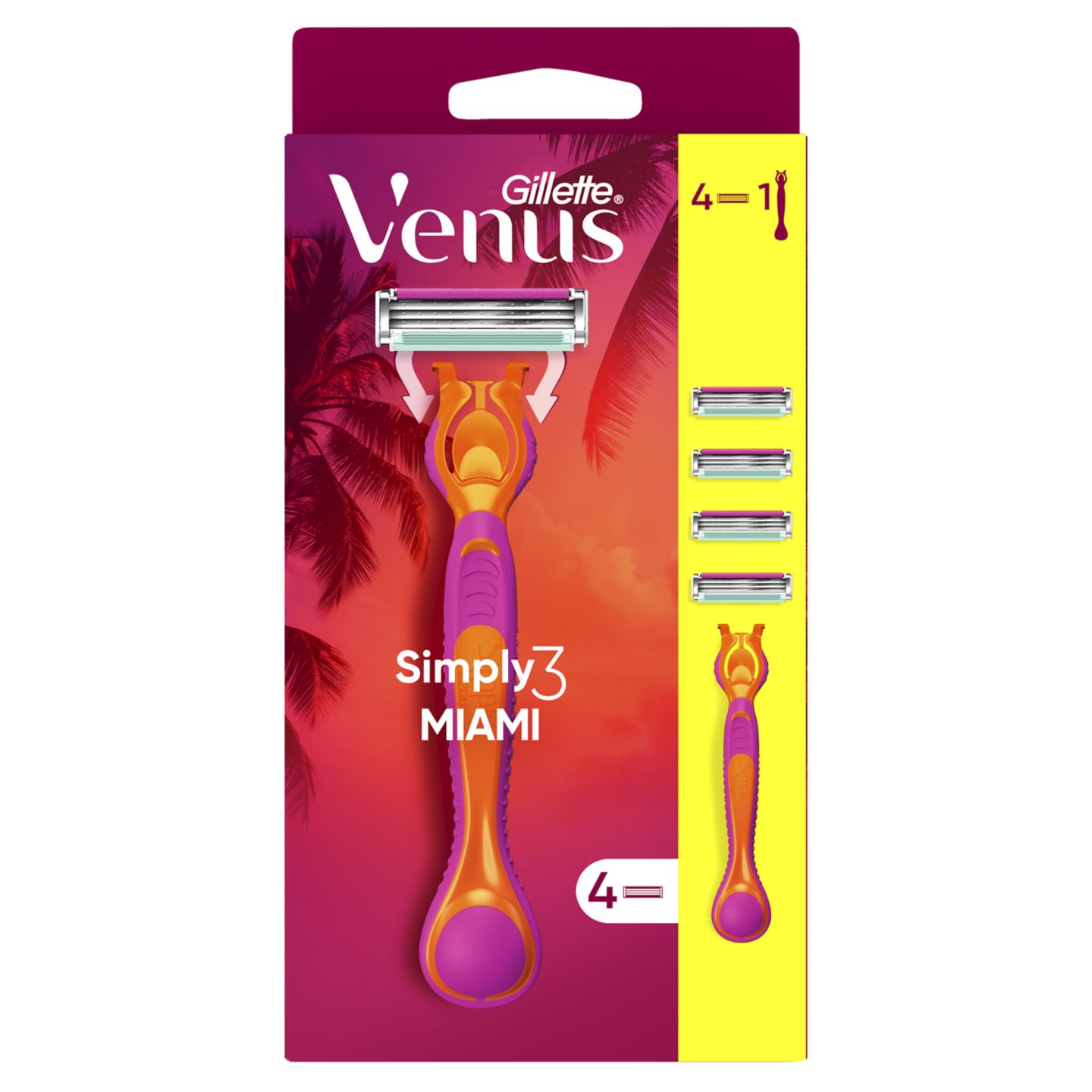 Самобръсначка Miami Hybrid (Gillette Venus)