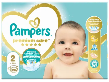 PAMPERS PREMIUM CARE Бебешки пелени