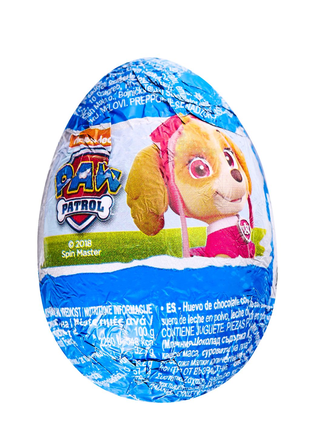 с играчка PAW Patrol (Шоколадово яйце)