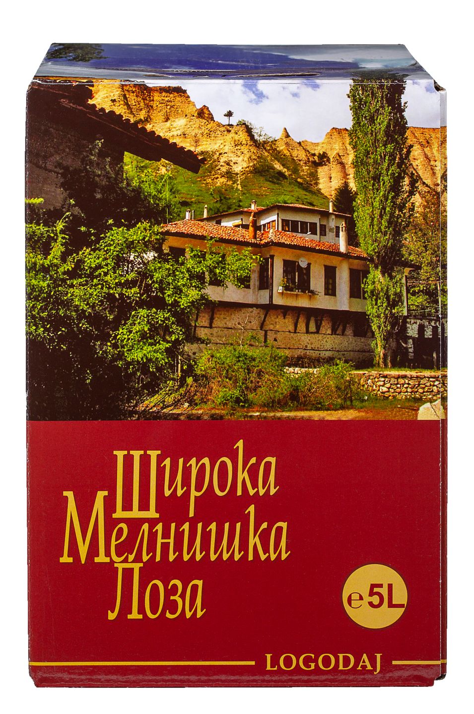 Широка мелнишка лоза Червено или Бяло вино (Логодаж Керацуда/)