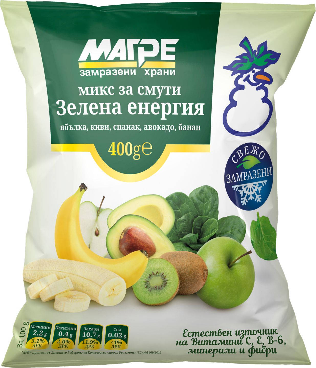 Микс за смути различни видове (Магре)