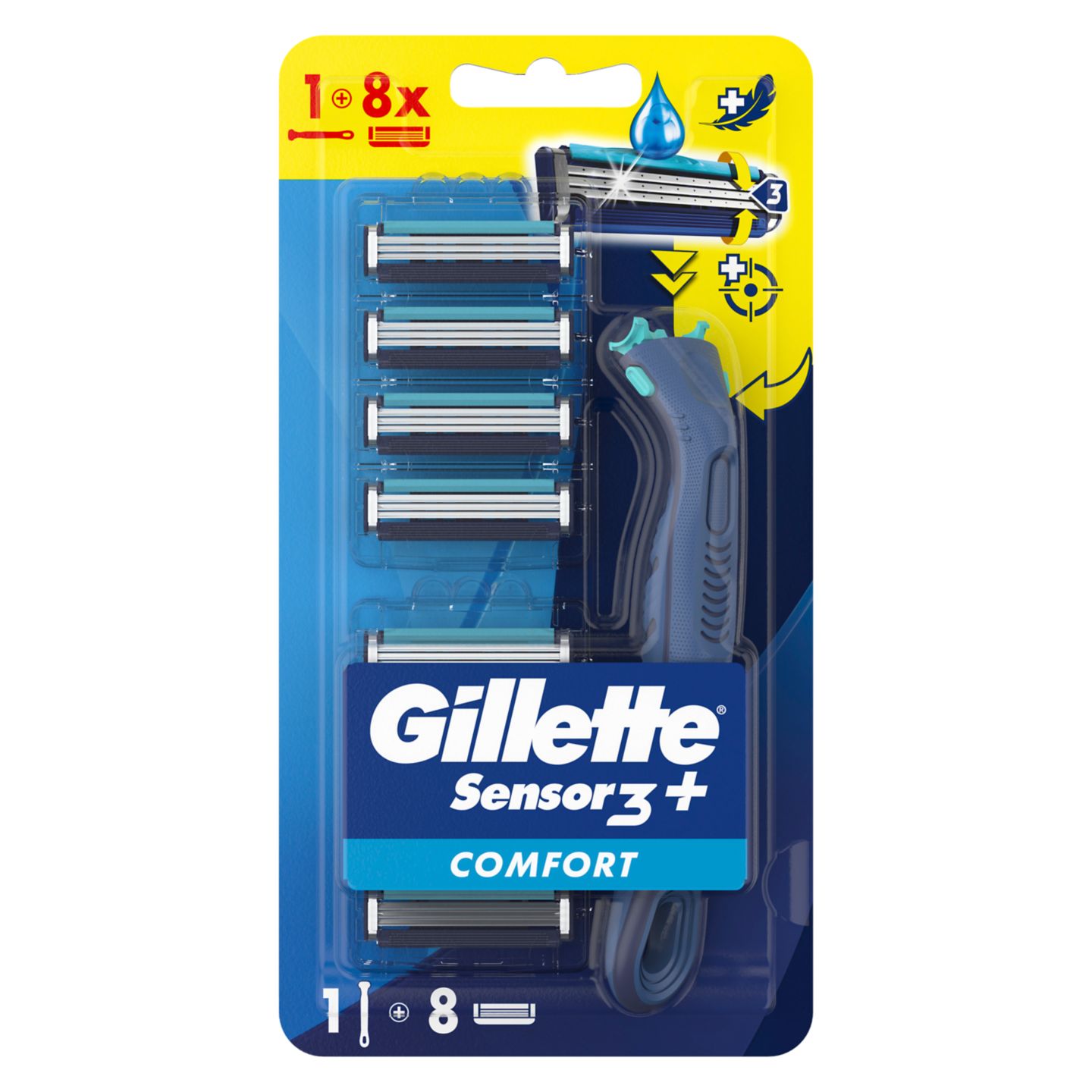 Самобръсначка Sensor 3/ Blue 3 (GILLETTE)